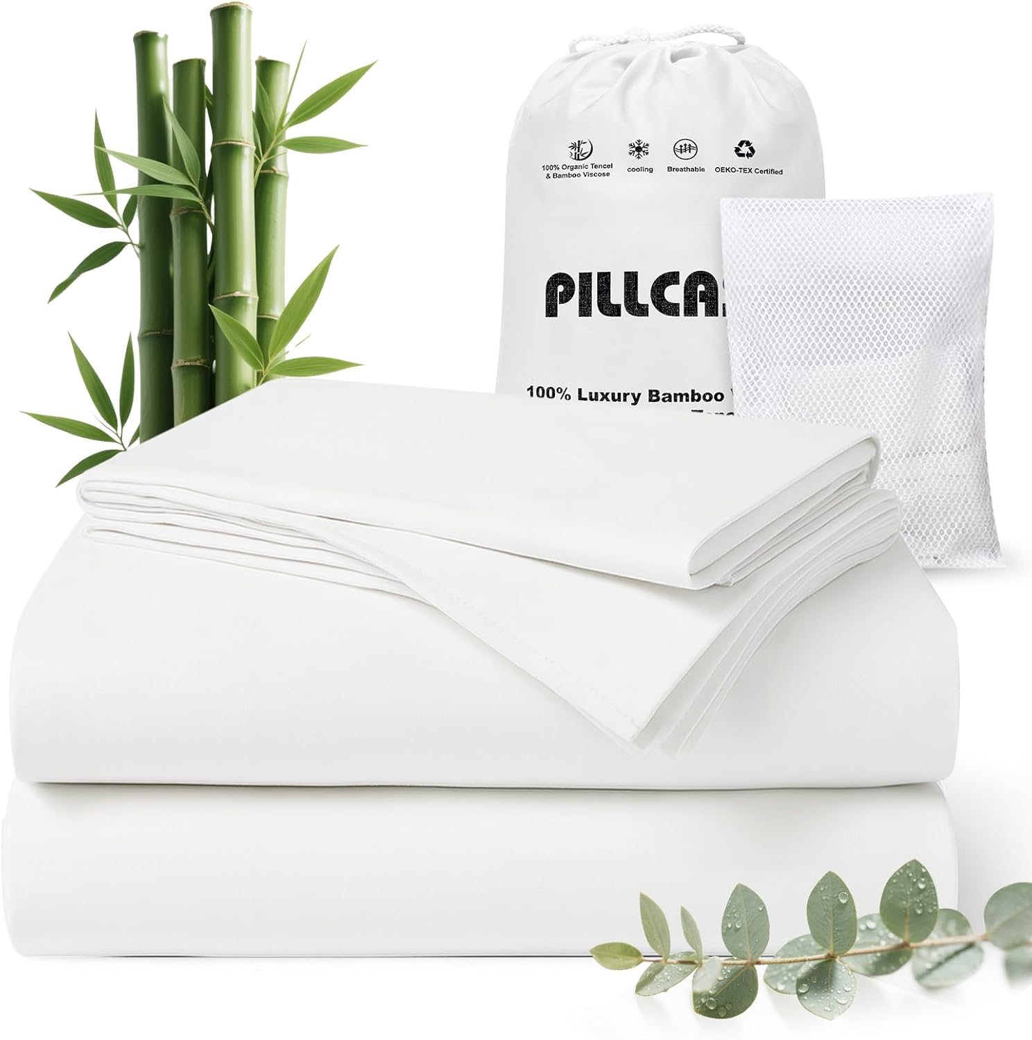 Tencel & Viscose from Bamboo Cooling Sheet Set